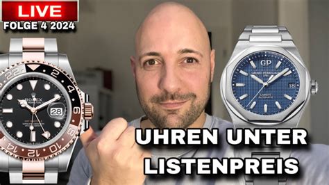 rolex unter listenpreis